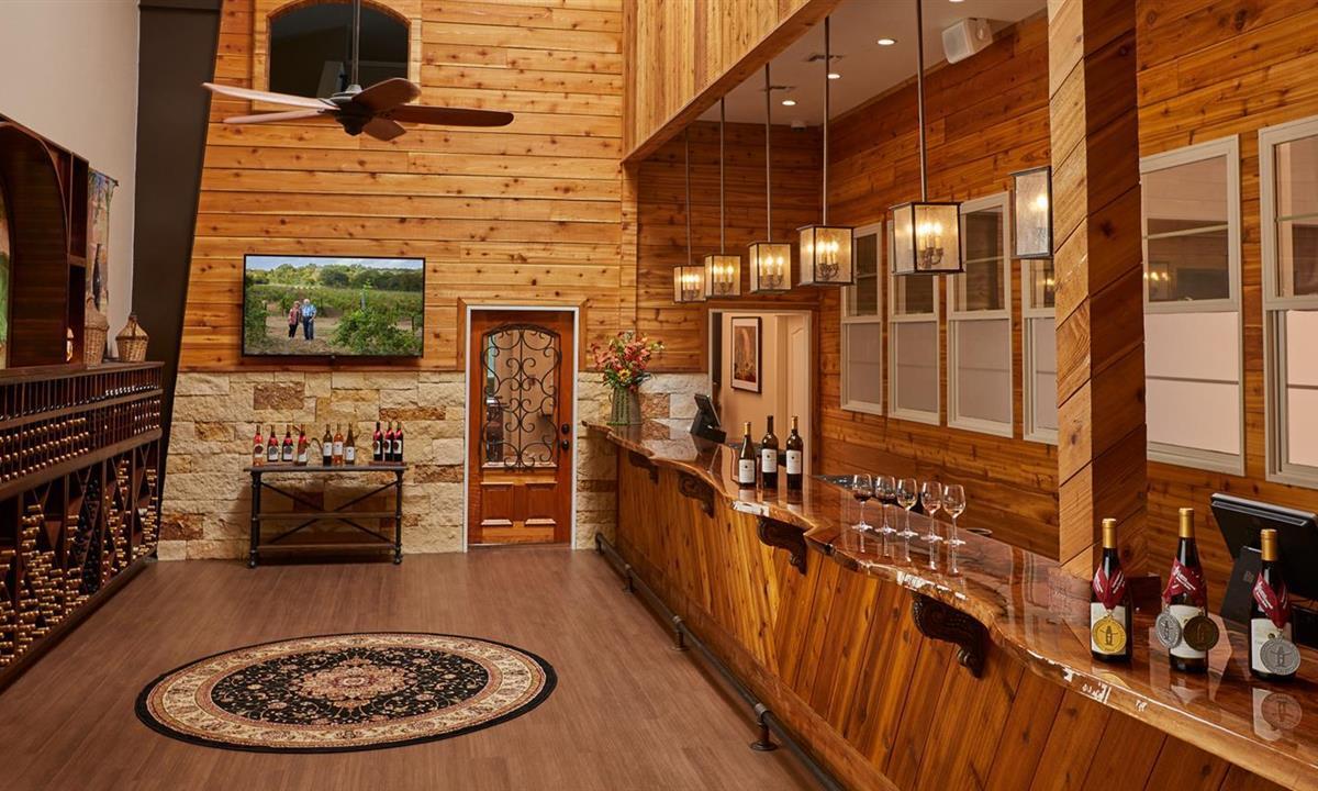 tasting room interior view